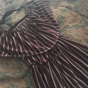 Burgundy All Over Suit